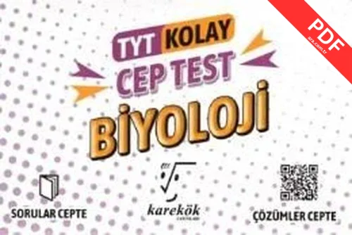 TYT Kolay Biyoloji Cep Test PDF indir