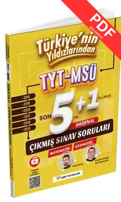TYT MSÜ Matematik Geometri Son 6 Yıl Çıkmış Sınav Soruları PDF indir