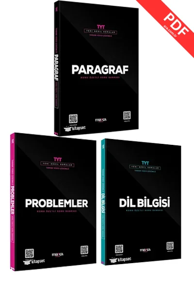 TYT Paragraf Problemler Dil Bilgisi Konu Özetli Yeni Nesil Soru Bankası Seti Marka Yayınları