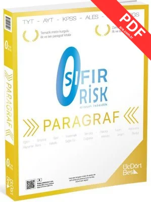 TYT Paragraf Sıfır Risk Soru Bankası