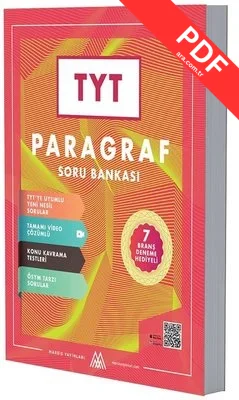TYT Paragraf Soru Bankası PDF indir