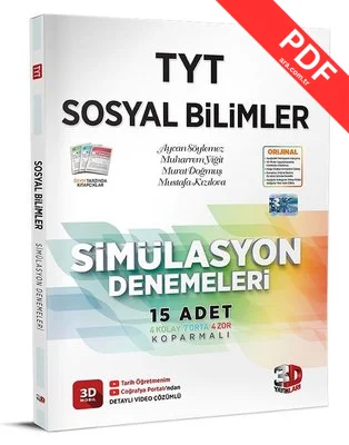 TYT Simülasyon Sosyal Bilimler Denemeleri