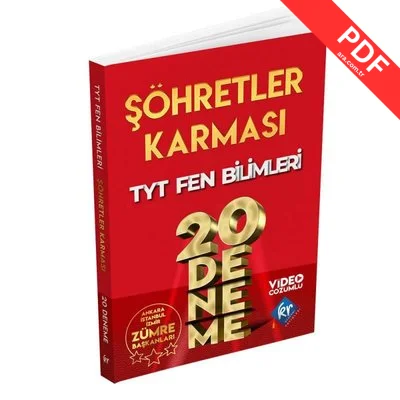 TYT Şöhretler Karması Fen Bilimleri 20 Deneme