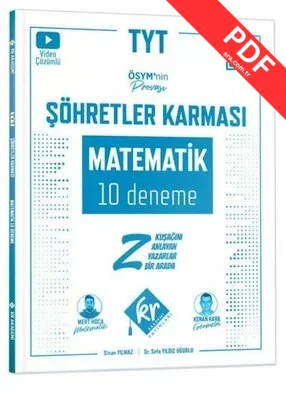 TYT Şöhretler Karması Matematik 10 Deneme
