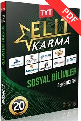 TYT Sosyal Bilimler Elit Karma 20 Deneme