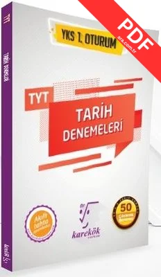 TYT Tarih Denemeleri 1.Oturum