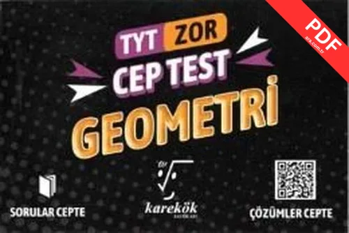 TYT Zor Geometri Cep Test PDF indir