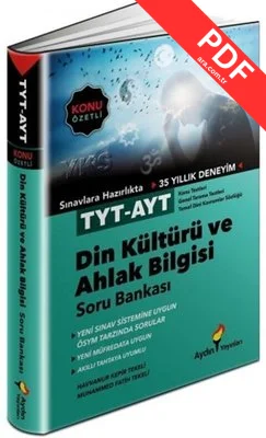 TYT-AYT Din Kültürü ve Ahlak Bilgisi Konu Özetli Soru Bankası