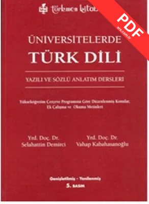Üniversitelerde Türk Dili PDF indir