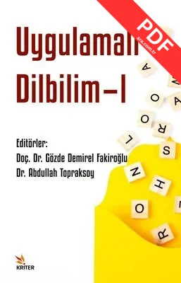 Uygulamalı Dilbilim 1 PDF indir