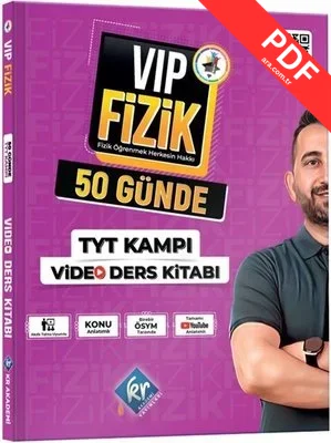 VİP Fizik 50 Günde TYT Kampı Video Ders Kitabı PDF indir