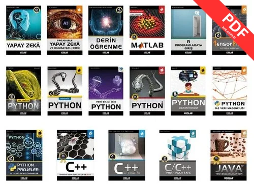 Yapay Zeka Kütüphanesi Seti - 17 Kitap Takım