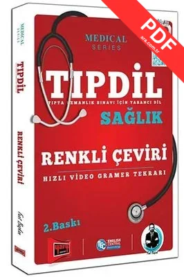 Yargı Yayınları Tıpdil Sağlık Renkli Çeviri 2. Baskı