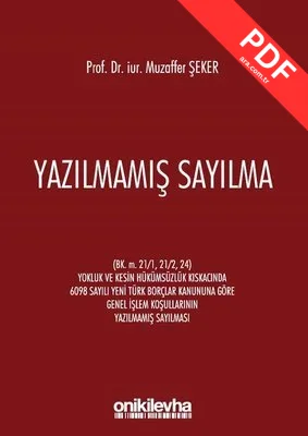 Yazılmamış Sayılma