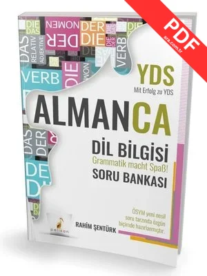 YDS Almanca Dil Bilgisi Soru Bankası PDF indir