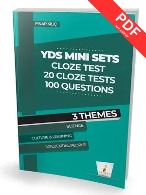 YDS Mini Sets Cloze Test - 20 Cloze Tests 100 Questions PDF indir