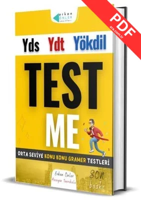 YDS YDT Yökdil Test Me - Orta Seviye Konu Konu Gramer Testleri PDF indir
