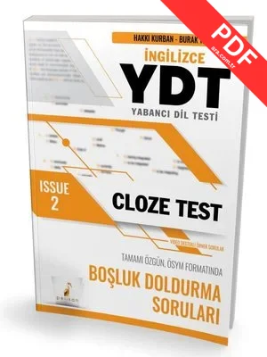 YDT İngilizce Cloze Test Issue 2