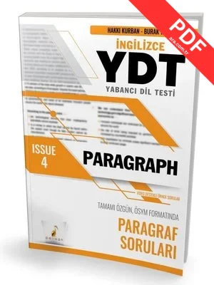 YDT İngilizce Paragraph Issue 4