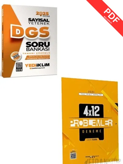 2025 DGS Tamamı Çözümlü Süper 5li Deneme Yediiklim Yayınları