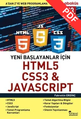 Yeni Başlayanlar için HTML5 CSS3 & Javascript PDF indir