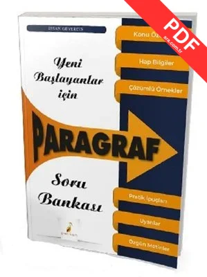 Yeni Başlayanlar İçin Paragraf Soru Bankası PDF indir