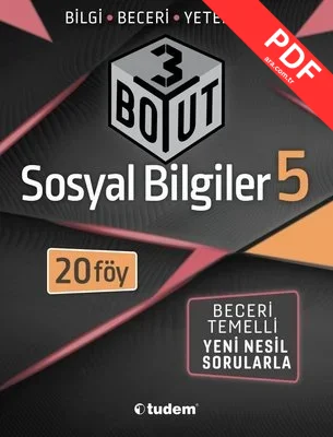 Yeni Sosyal Bilgiler 5.Sınıf 3 Boyut PDF indir