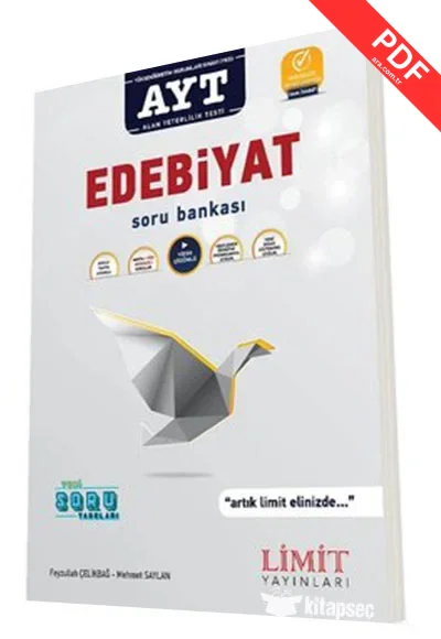 Yenilenmiş Baskı AYT Edebiyat Video Çözümlü Soru Bankası Limit Yayınları
