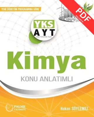 YKS AYT Kimya Konu Anlatımlı PDF indir