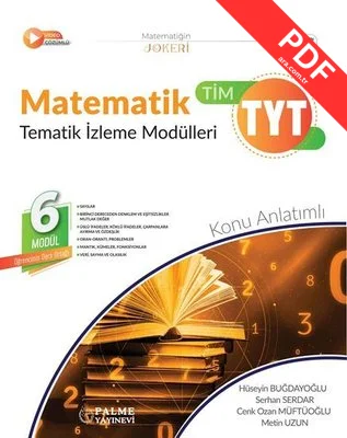 YKS TYT Matematik Tematik İzleme Modülleri Konu Anlatımlı