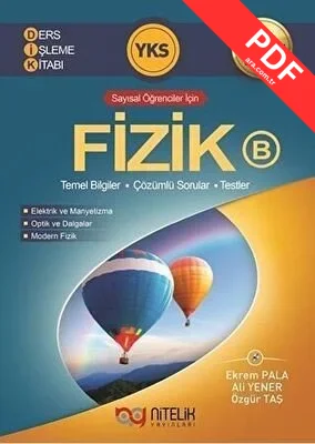 YKS Fizik B Ders İşleme Kitabı Sayısal Öğrenciler için