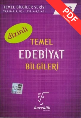 YKS Temel Edebiyat Bilgileri Dizinl