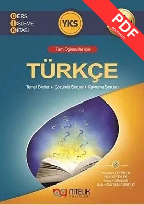 YKS Türkçe Ders İşleme Kitabı PDF indir