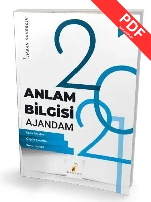 YKS TYT Anlam Bilgisi Ajandam - 2 PDF indir