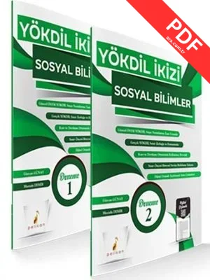 YÖKDİL İkizi Sosyal Bilimler Seti - 2 Kitap Takım PDF indir