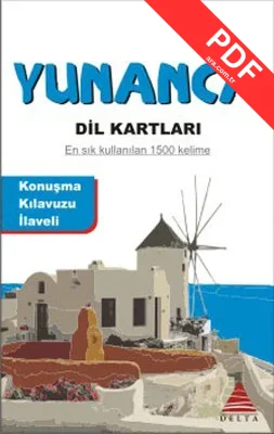 Yunanca Dil Kartları PDF indir