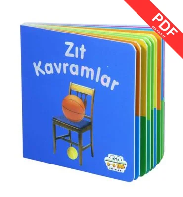 Zıt Kavramlar - Mini Karton Kitaplar